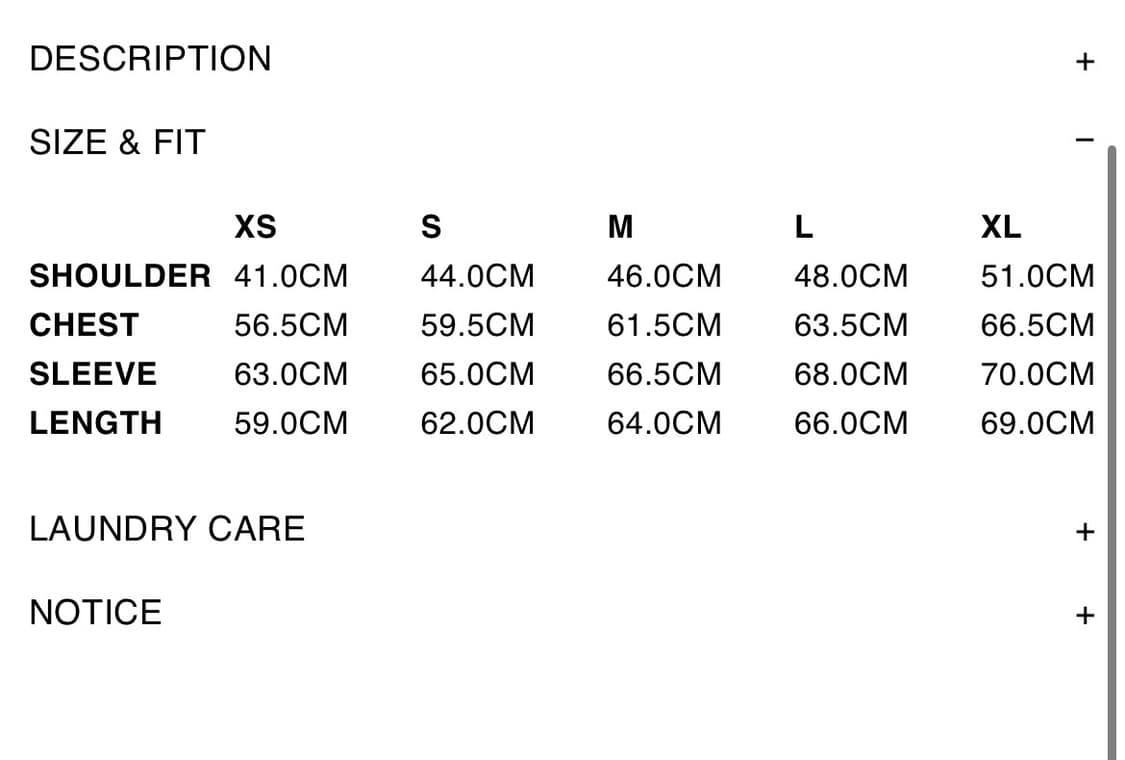 XLIM EP.7 04 JACKET L size 상품이미지4