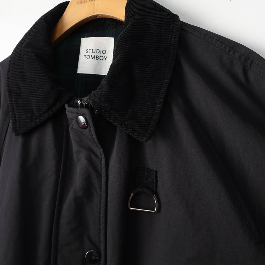 F/스튜디오톰보이 퀼팅배색 헌팅자켓 상품이미지4