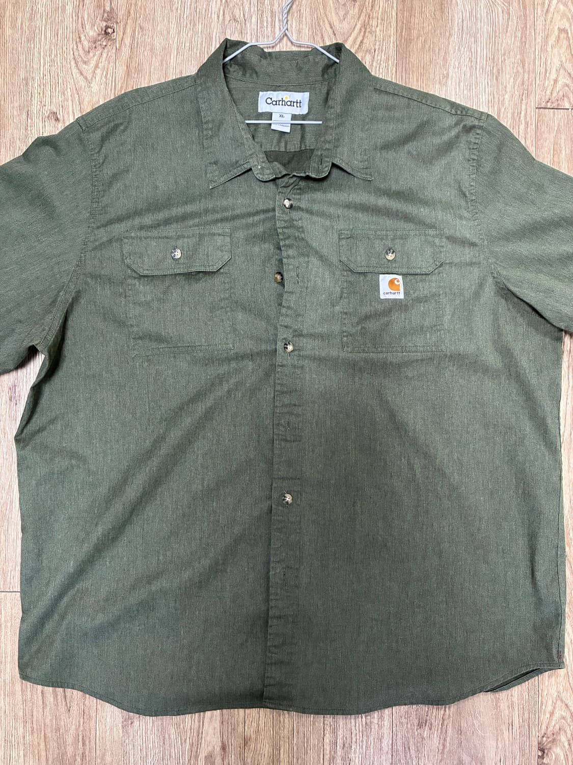 칼하트 카키 셔츠 XL 상품이미지2