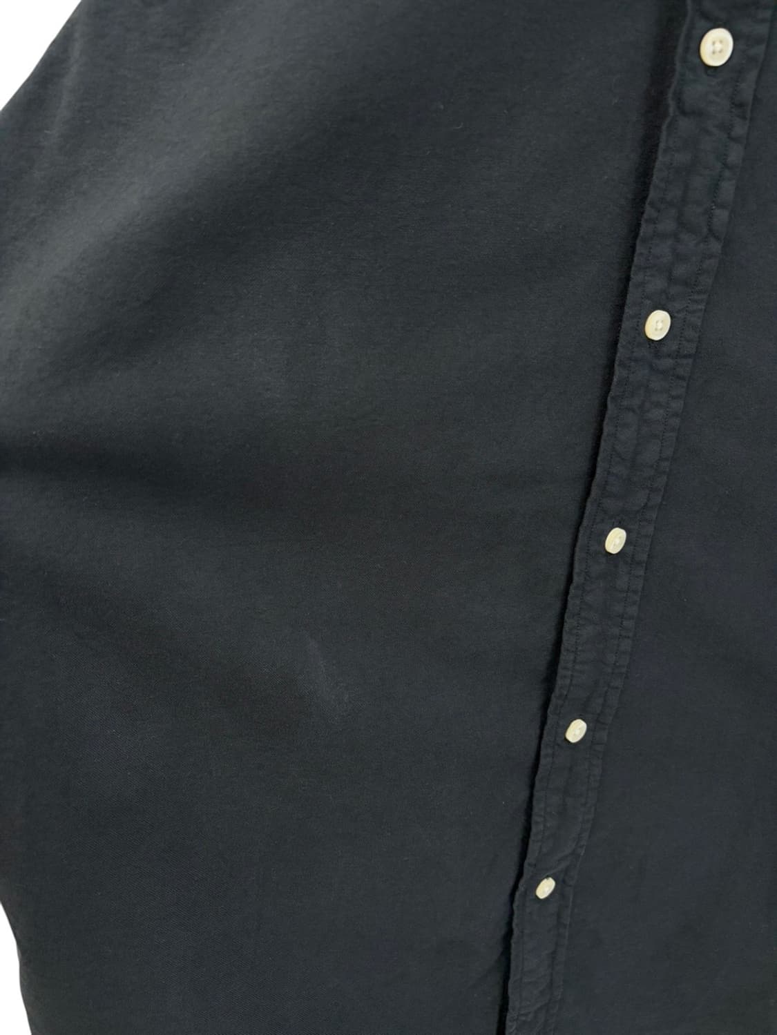 폴로 클래식핏 블랙 셔츠 (L)  상품이미지5