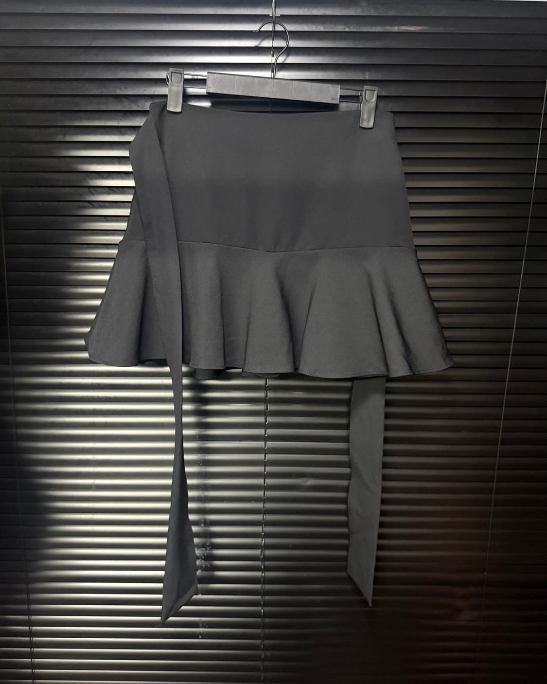 자라 리본 끈 랩 미니 스커트 치마 갸루 로리걸 고스 펑크 26 블랙 상품이미지6