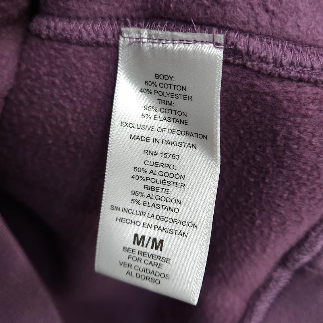 M ) 챔피온 어센틱 자수 후드티 퍼플 상품이미지6