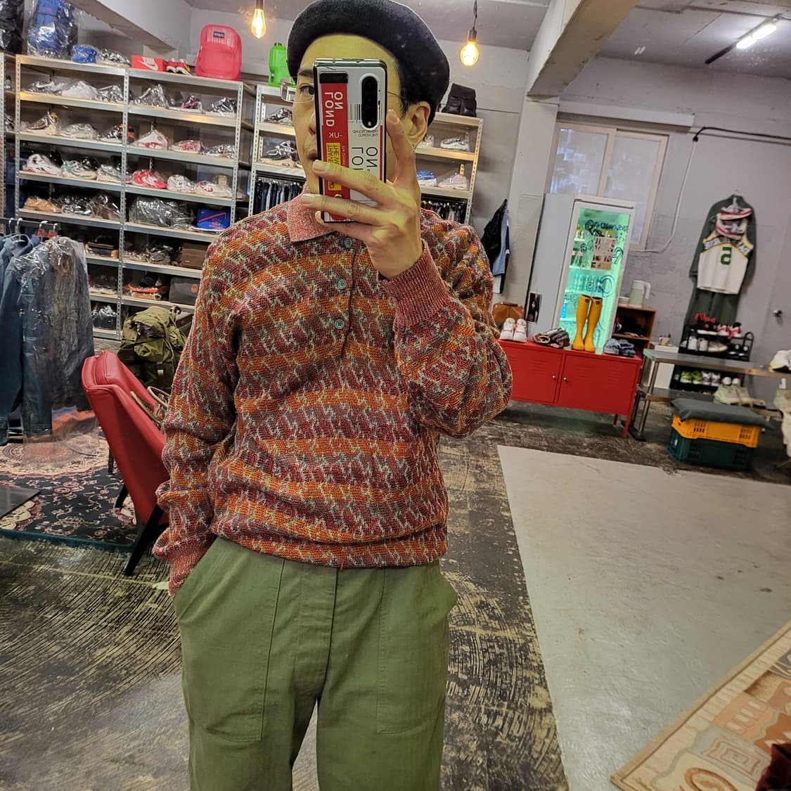 90s 미쏘니(Missoni) 니트 (M) 상품이미지2