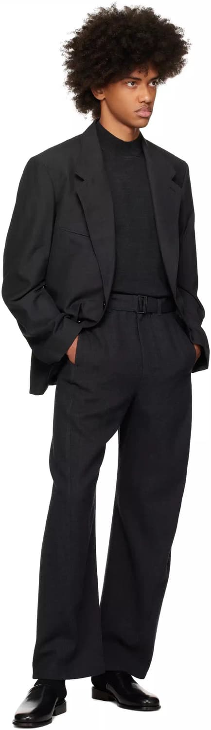 르메르 싱글 브레스티드 자켓 블랙 50 상품이미지1