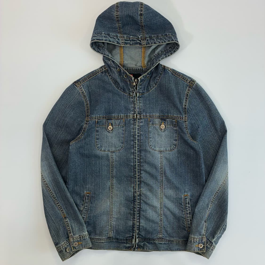 Lee  리 워시드 데님 후드 자켓  상품이미지1