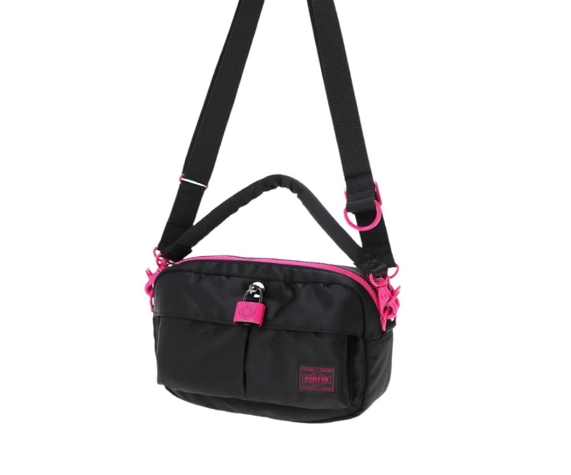포터 플라밍고 투웨이 숄더백 블랙 상품이미지1