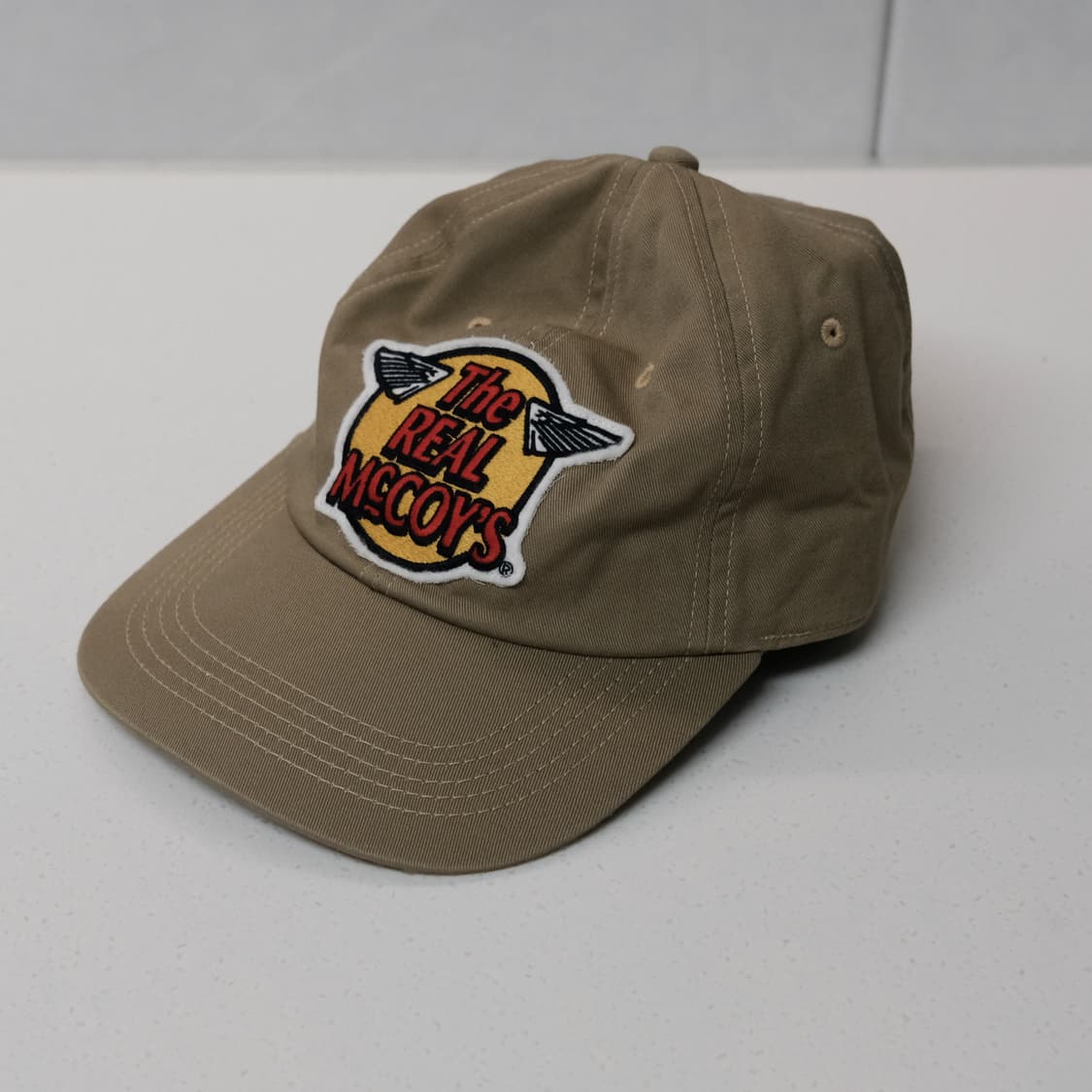 리얼맥코이 볼캡 베이지 상품이미지1