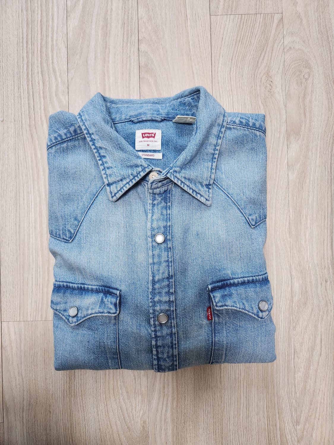리바이스 웨스턴데님셔츠 (M 상품이미지4