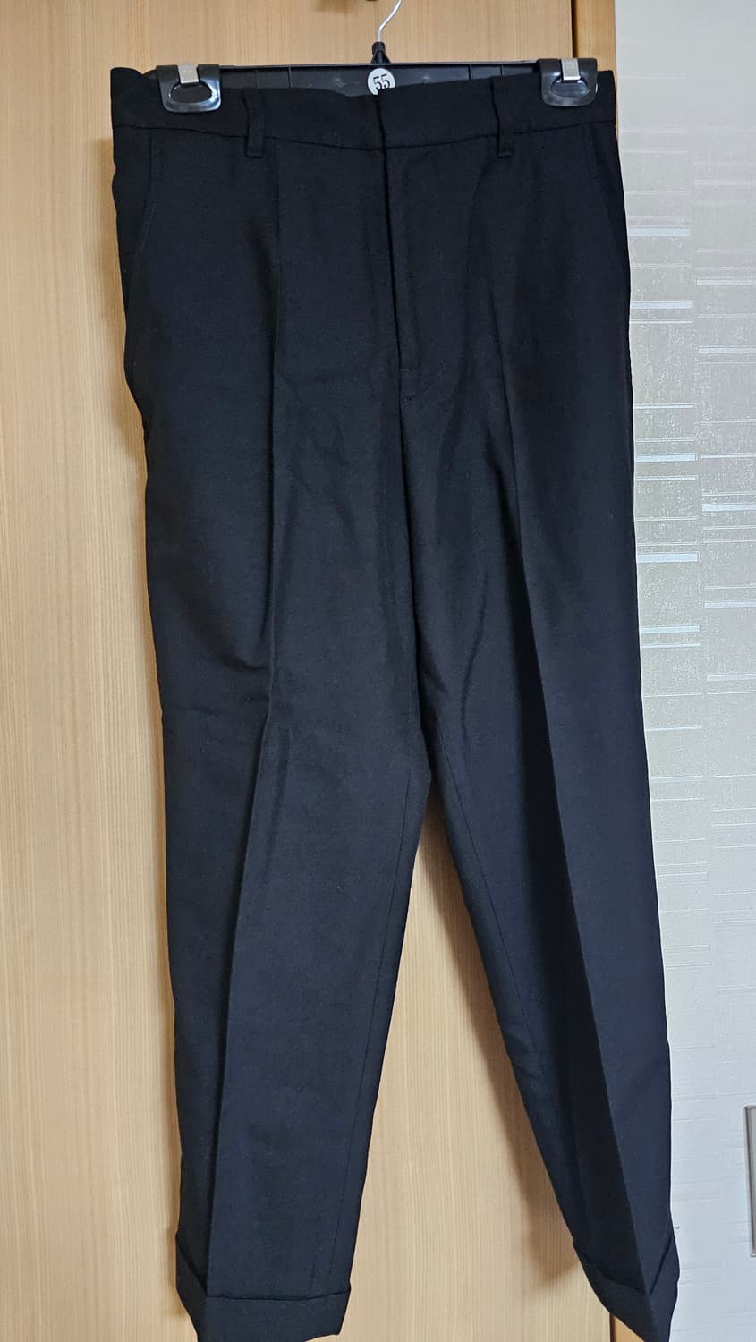 요지 야마모토 regulation 23fw 울가바딘 센터프레스 팬츠 상품이미지1