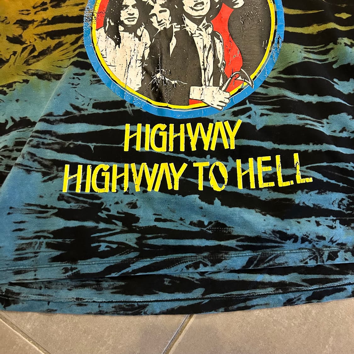 Vintage ACDC 티셔츠 상품이미지3