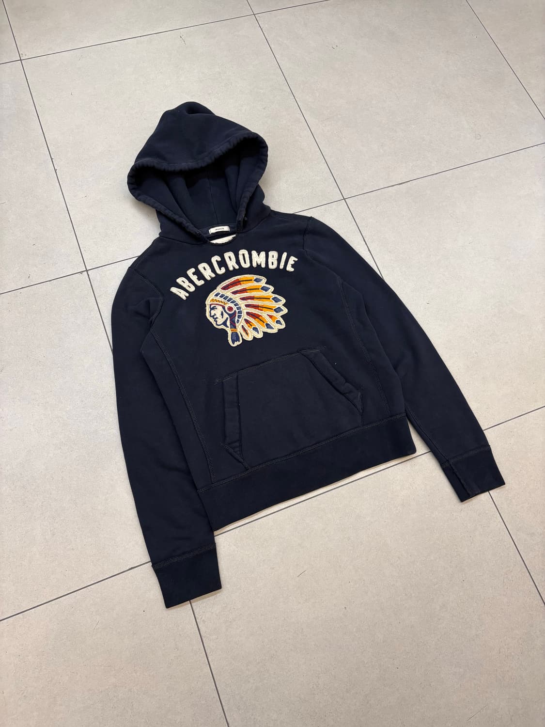 아베크롬비 인디언 로고 후드티 상품이미지2