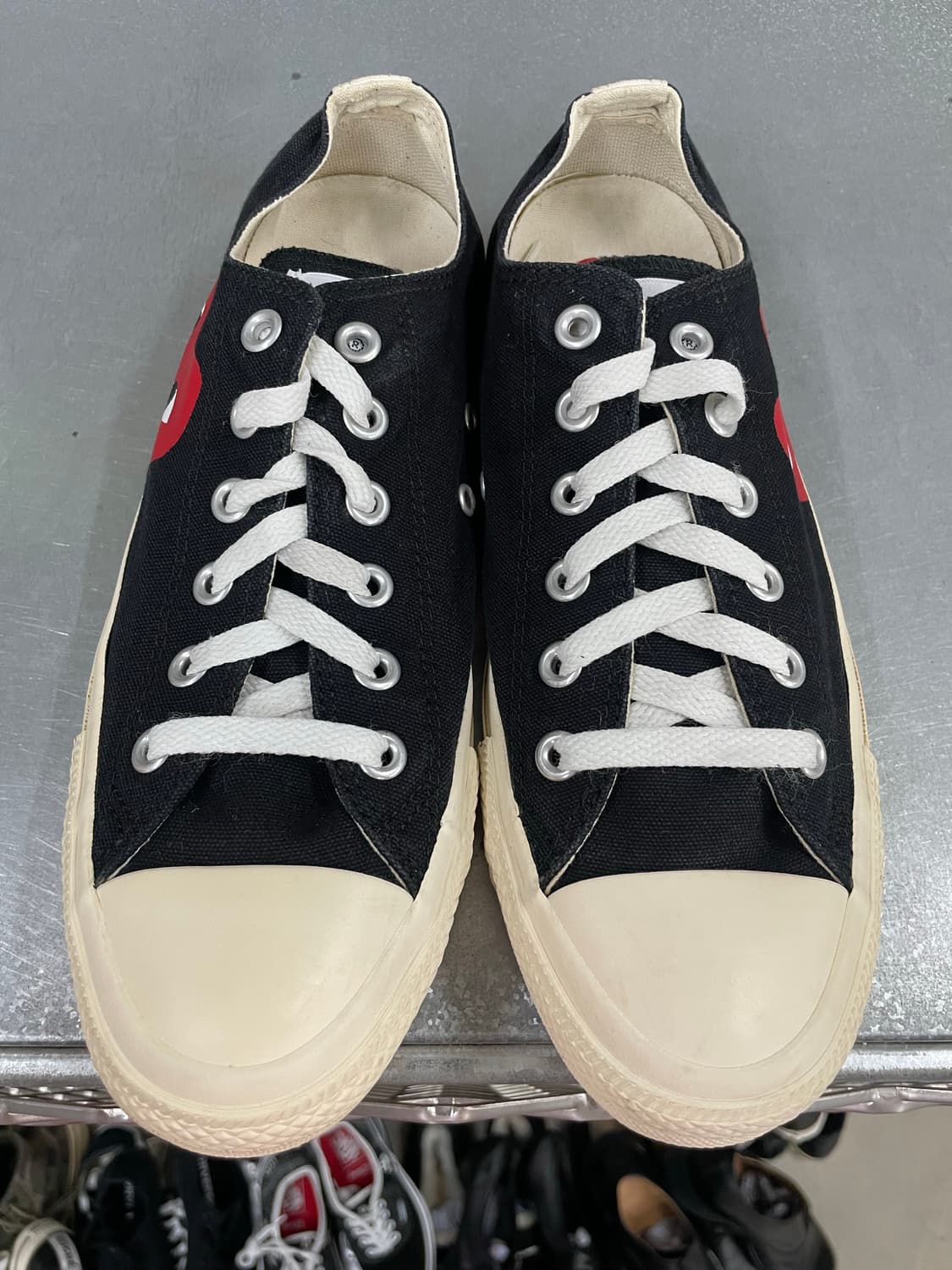 컨버스 X 꼼데가르송 척 70 블랙 260 (gr-4490) 상품이미지5