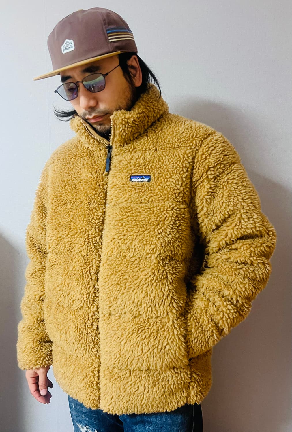 Recycled High Pile Fleece Down Jacket 상품이미지1