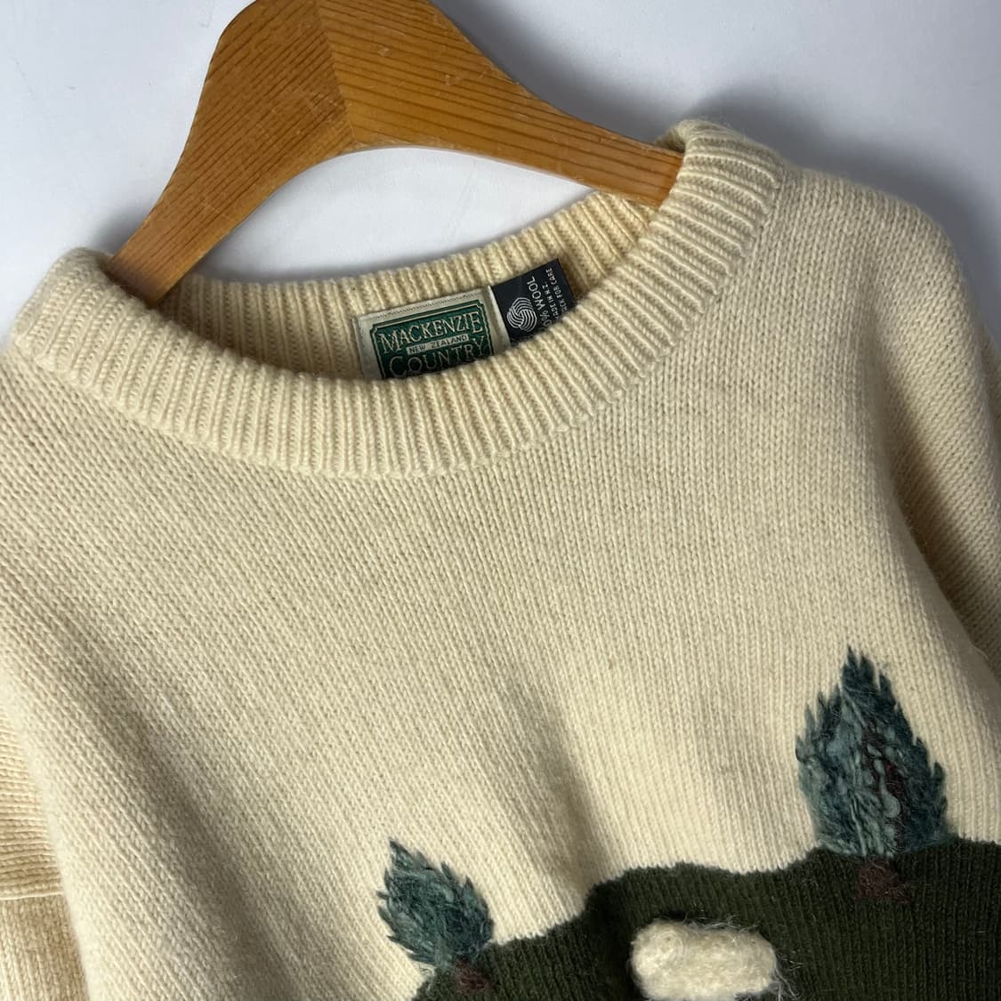 [American Vintage] 메이드 뉴질랜드 양 목장 울 니트 상품이미지2