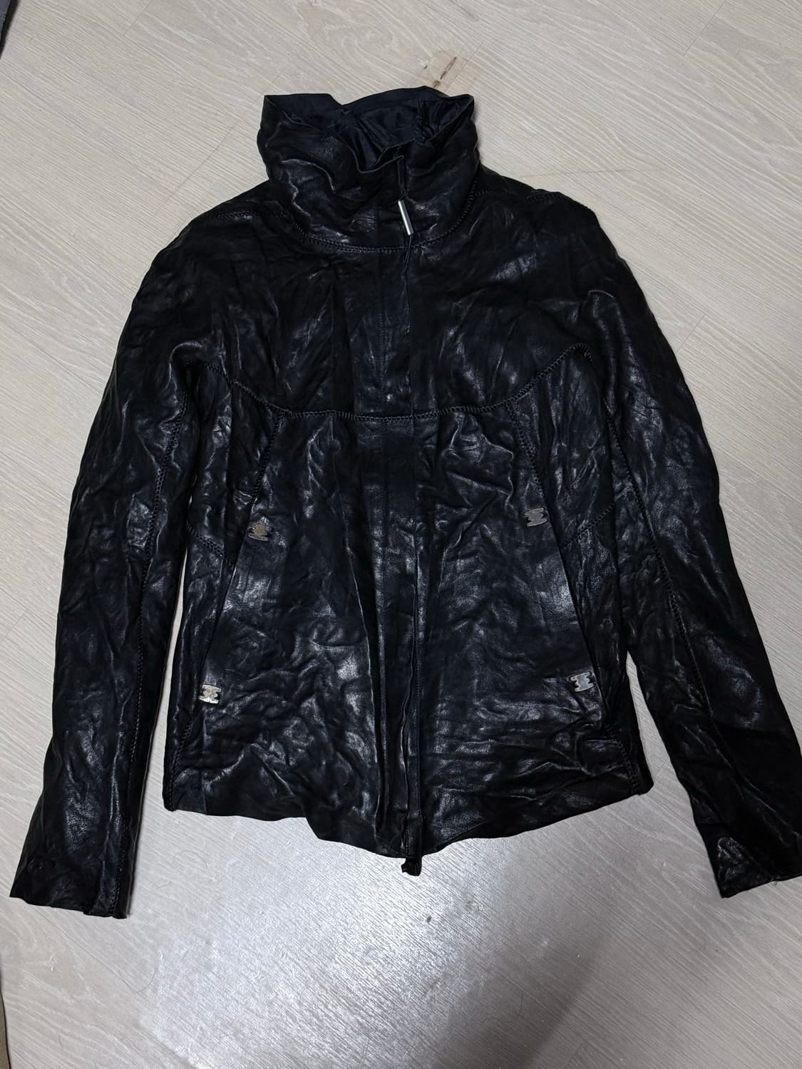 이삭 세럼 안드로이드 레더 자켓 상품이미지1