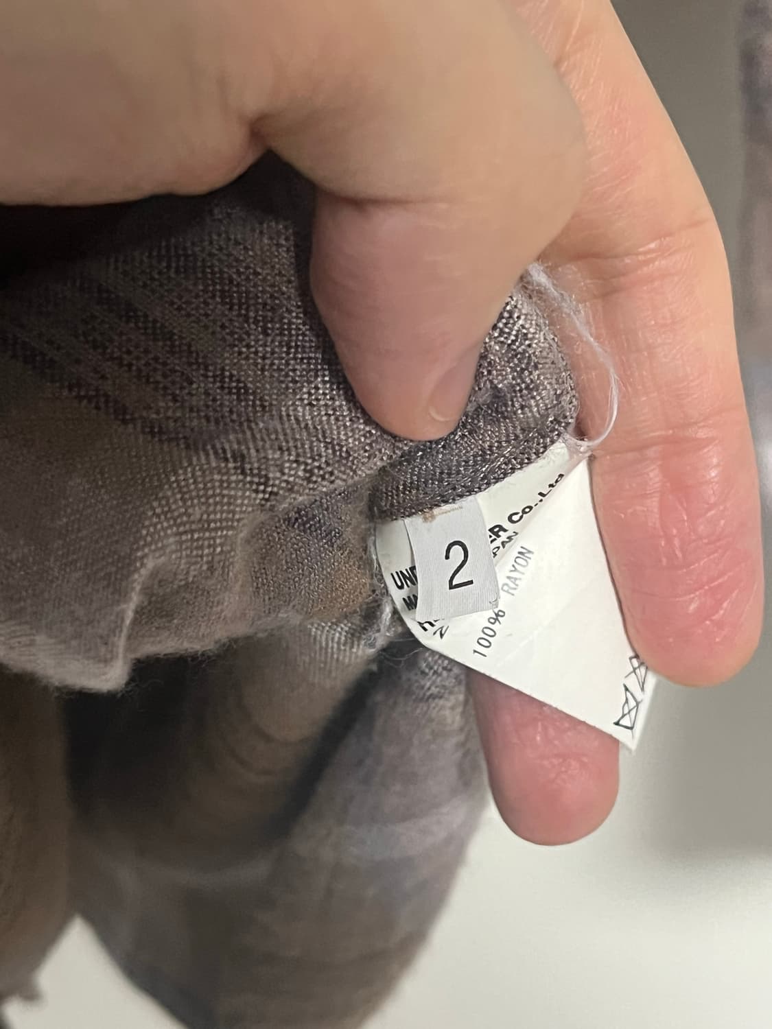 언더커버리즘 체크셔츠 상품이미지4