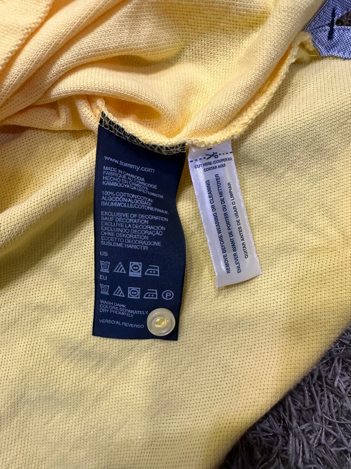 타미힐피거 반팔카라티 상품이미지4