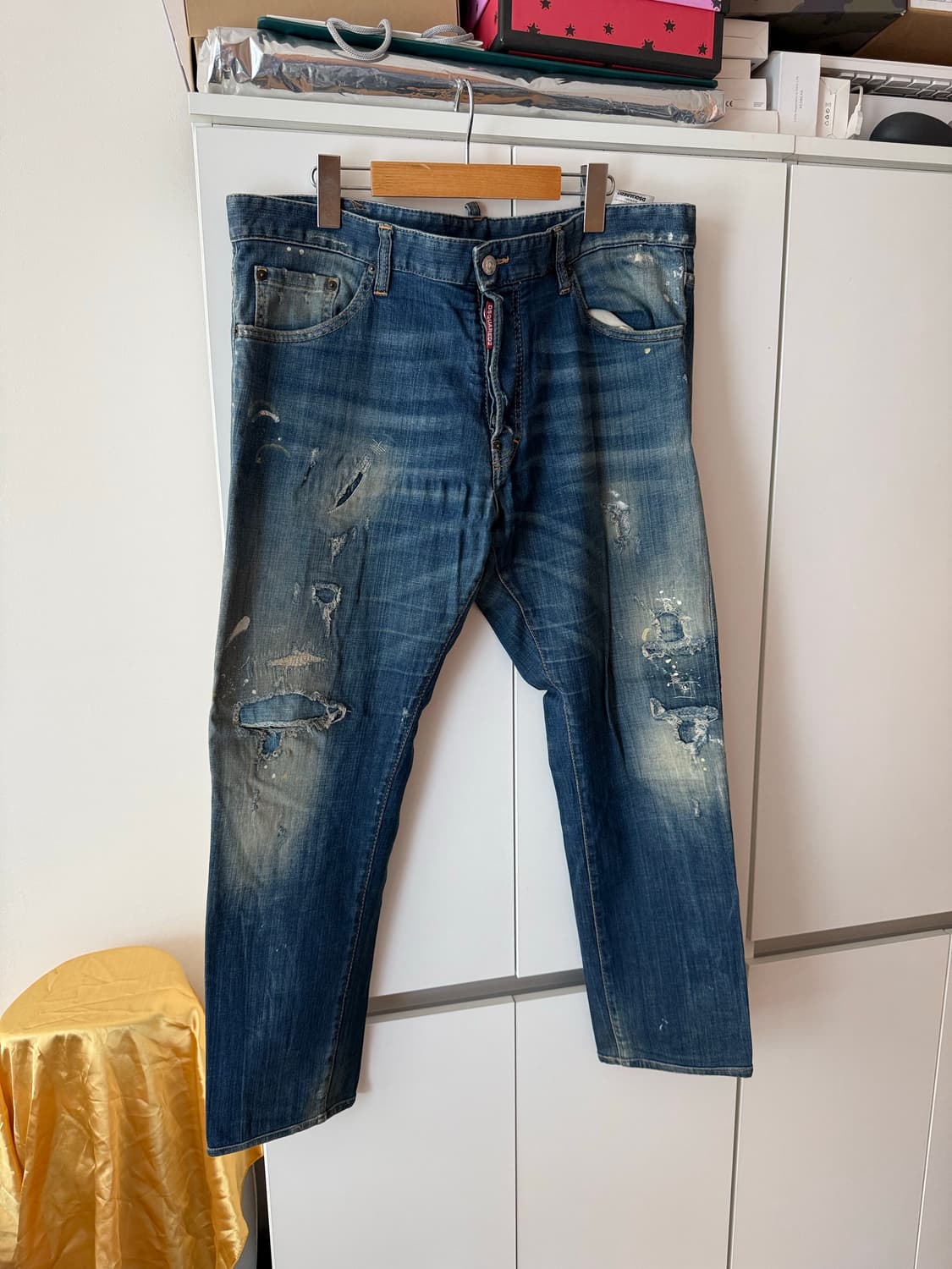 디스퀘어드 DSQ D2 디퀘 쿨가이진 데님 청바지 56사이즈 정품 쿨가이 상품이미지1