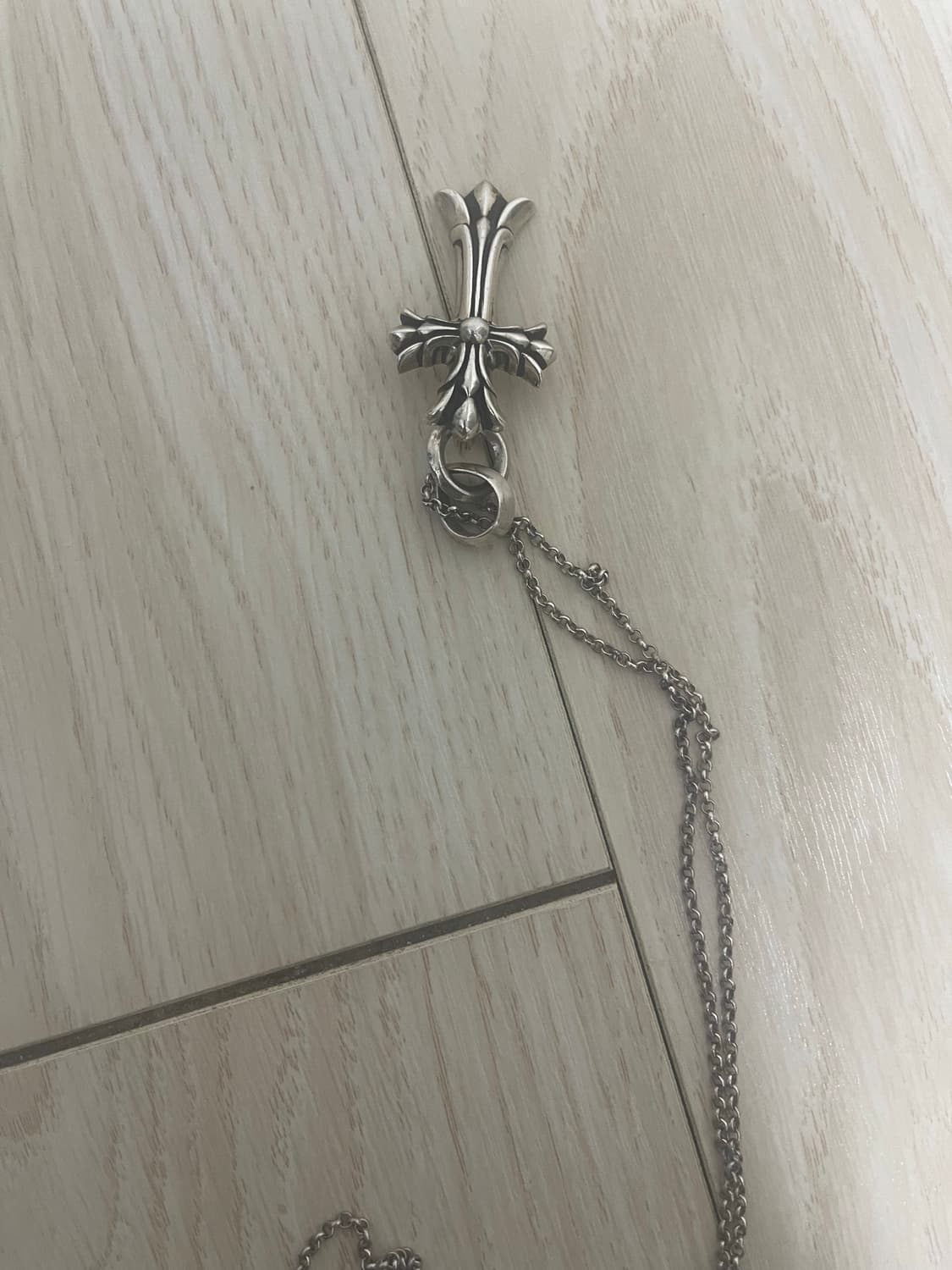 크롬하츠 더블 크로스 위드 베일+ 볼체인 90인치 상품이미지2