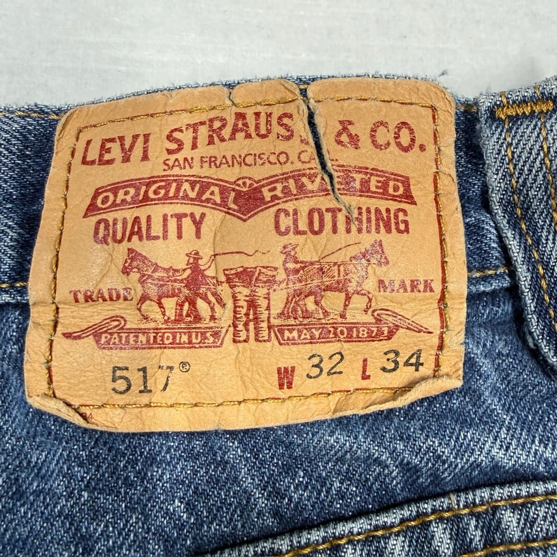 리바이스 90s 517 부츠컷 데님 상품이미지8