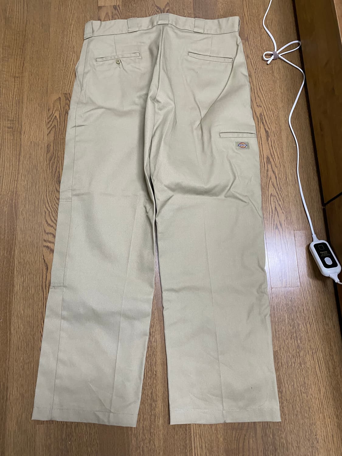 디키즈 더블니 85238 루즈핏 워크 팬츠 베이지 36사이즈 새상품 상품이미지2