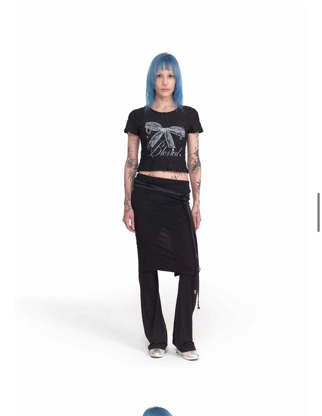 2000archives layered skirt-pants 치마 바지 상품이미지2