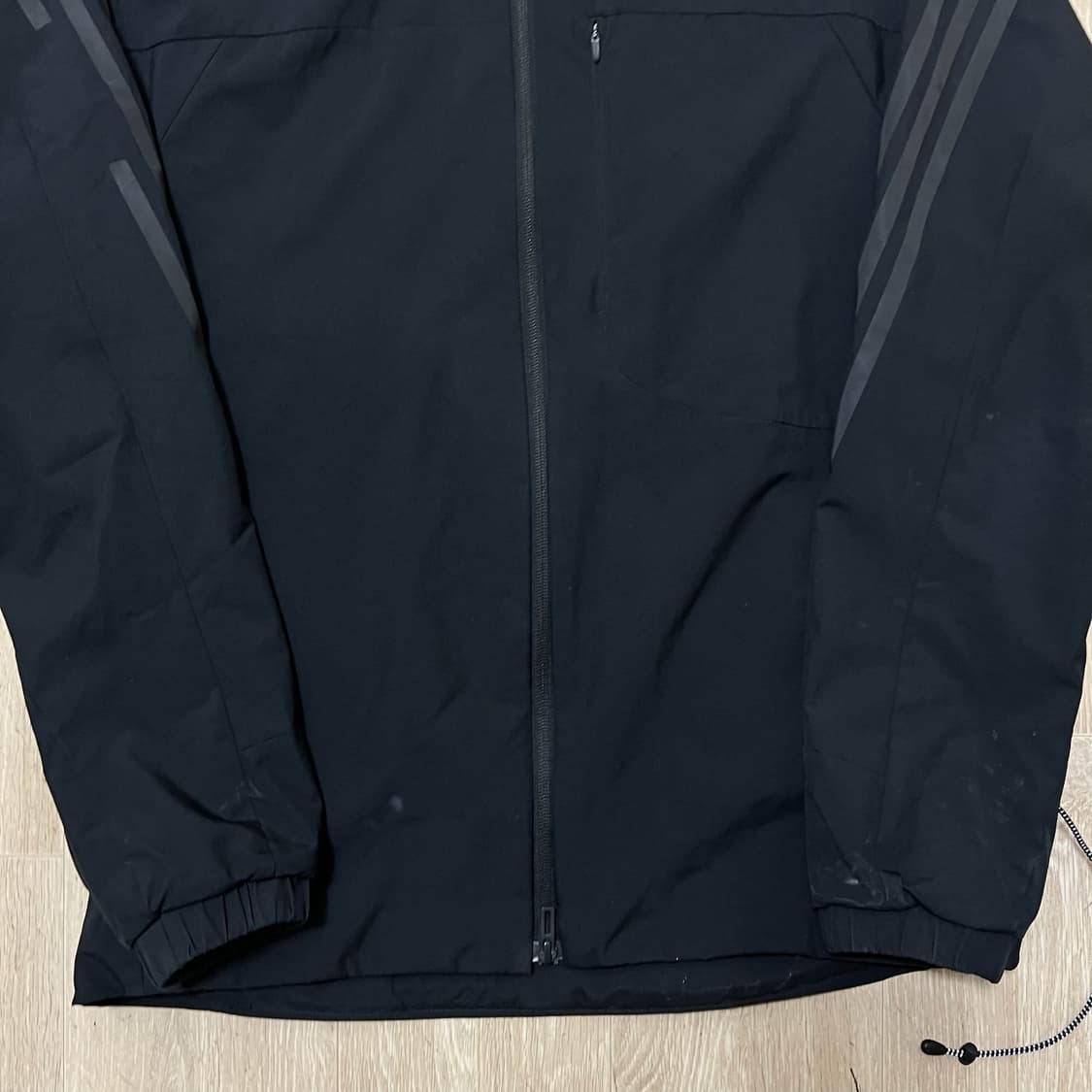 아디다스 사이드라인 후드 바람막이 집업 XL/105  상품이미지4