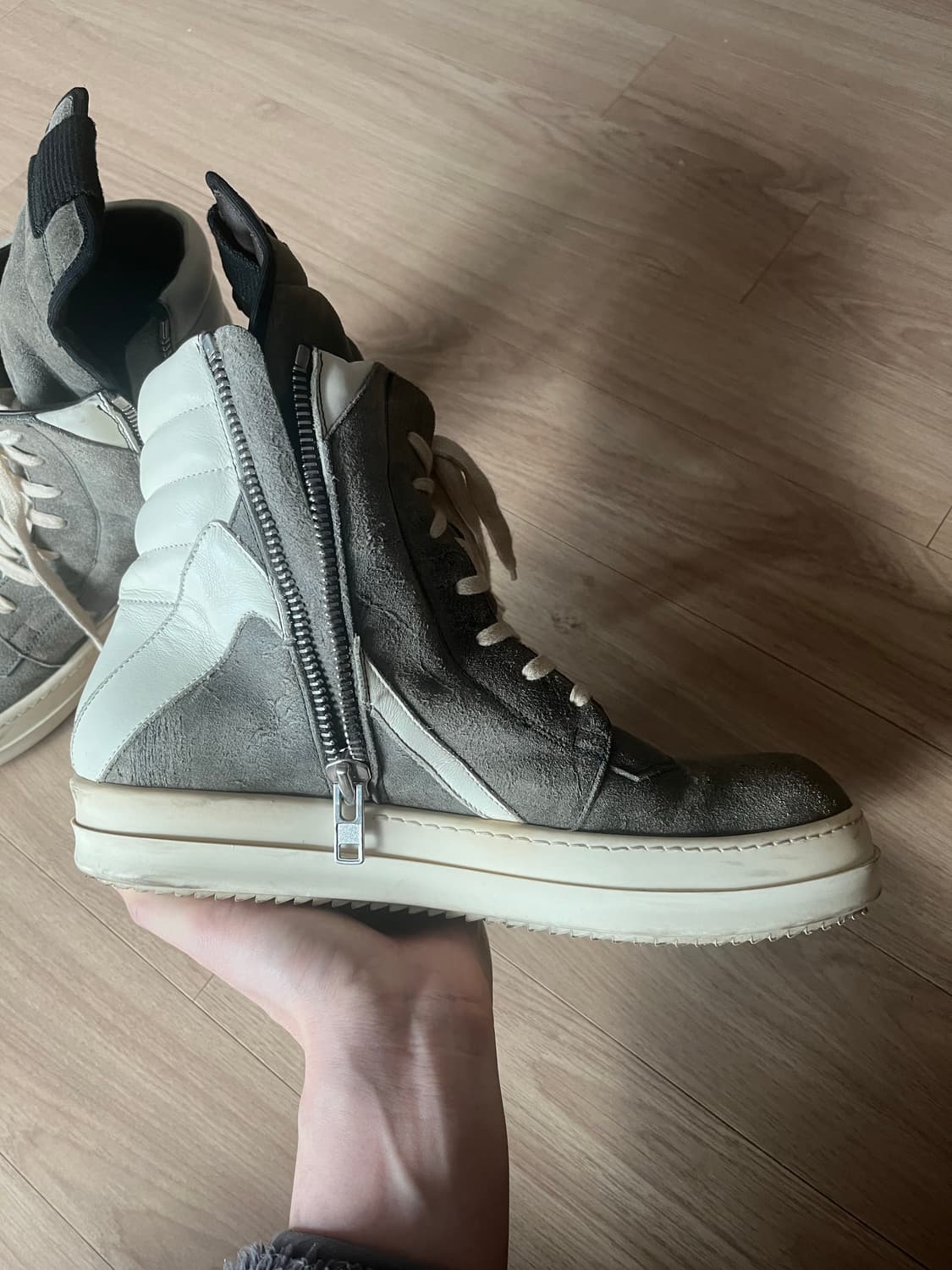 릭오웬스 지오바스켓 더스트 41.5 상품이미지3