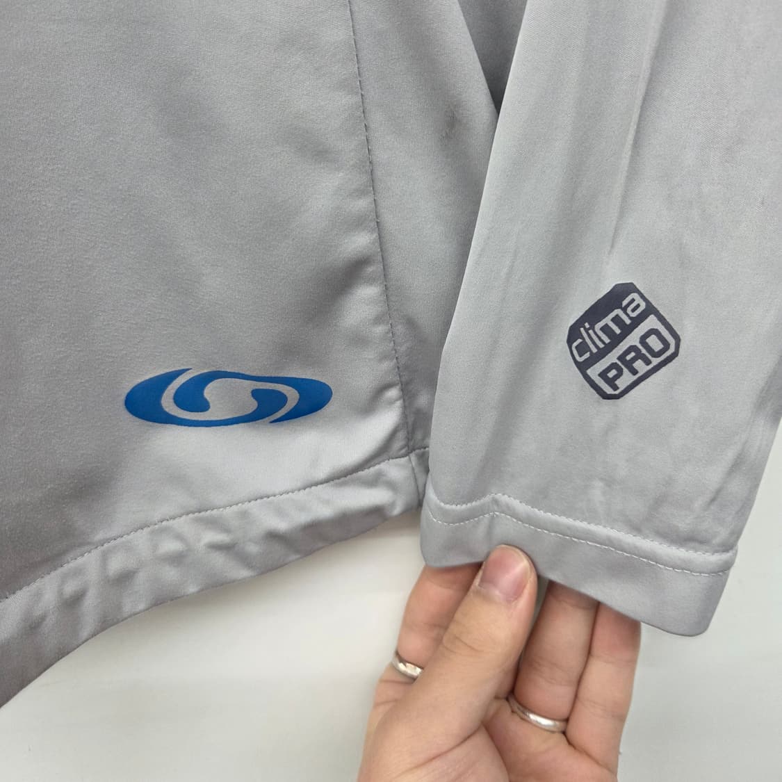 살로몬 여성 후드 바람막이 그레이 여s 상품이미지10