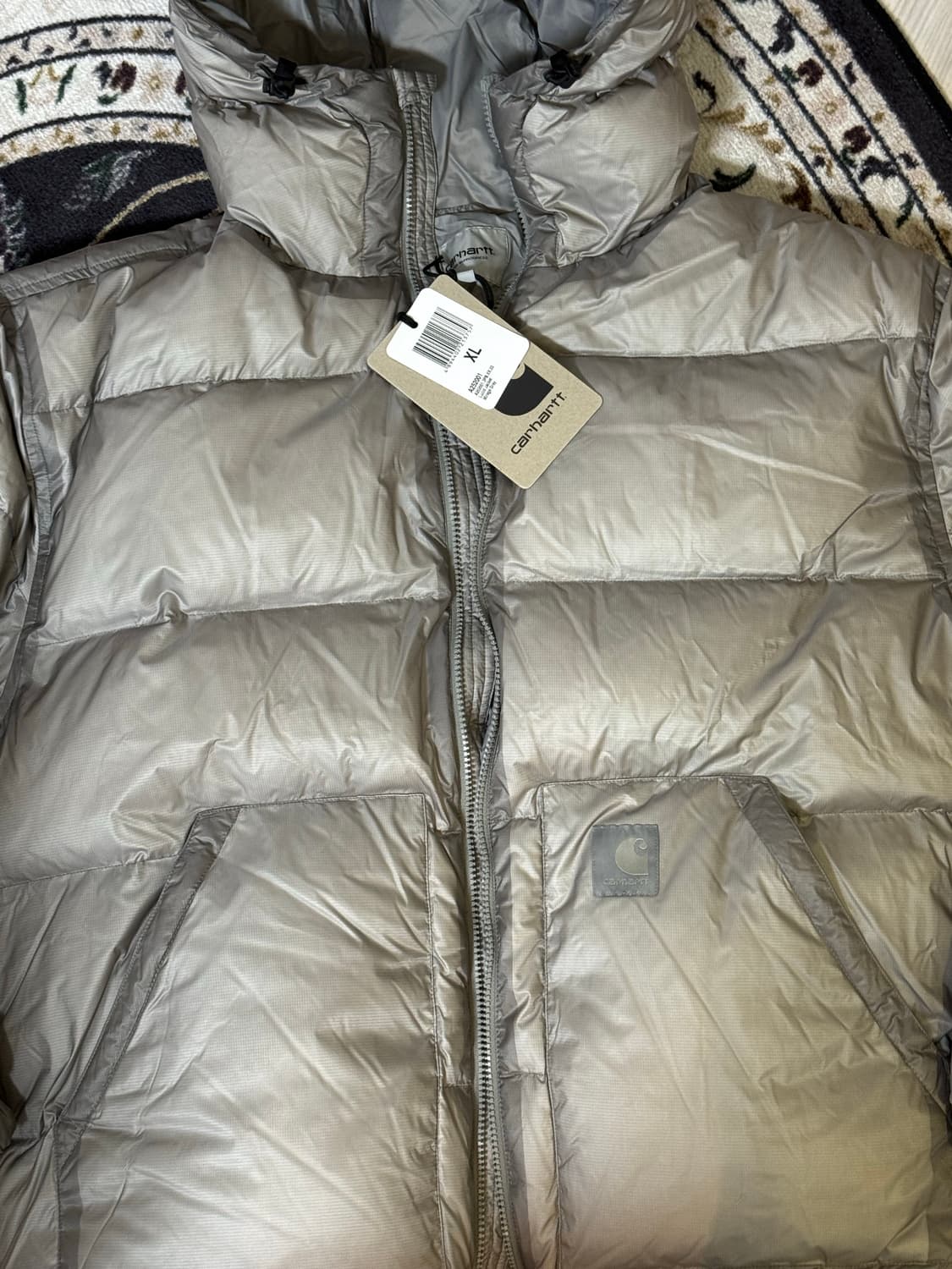 칼하트 루시드 미라지 그레이 패딩 Xl 상품이미지3