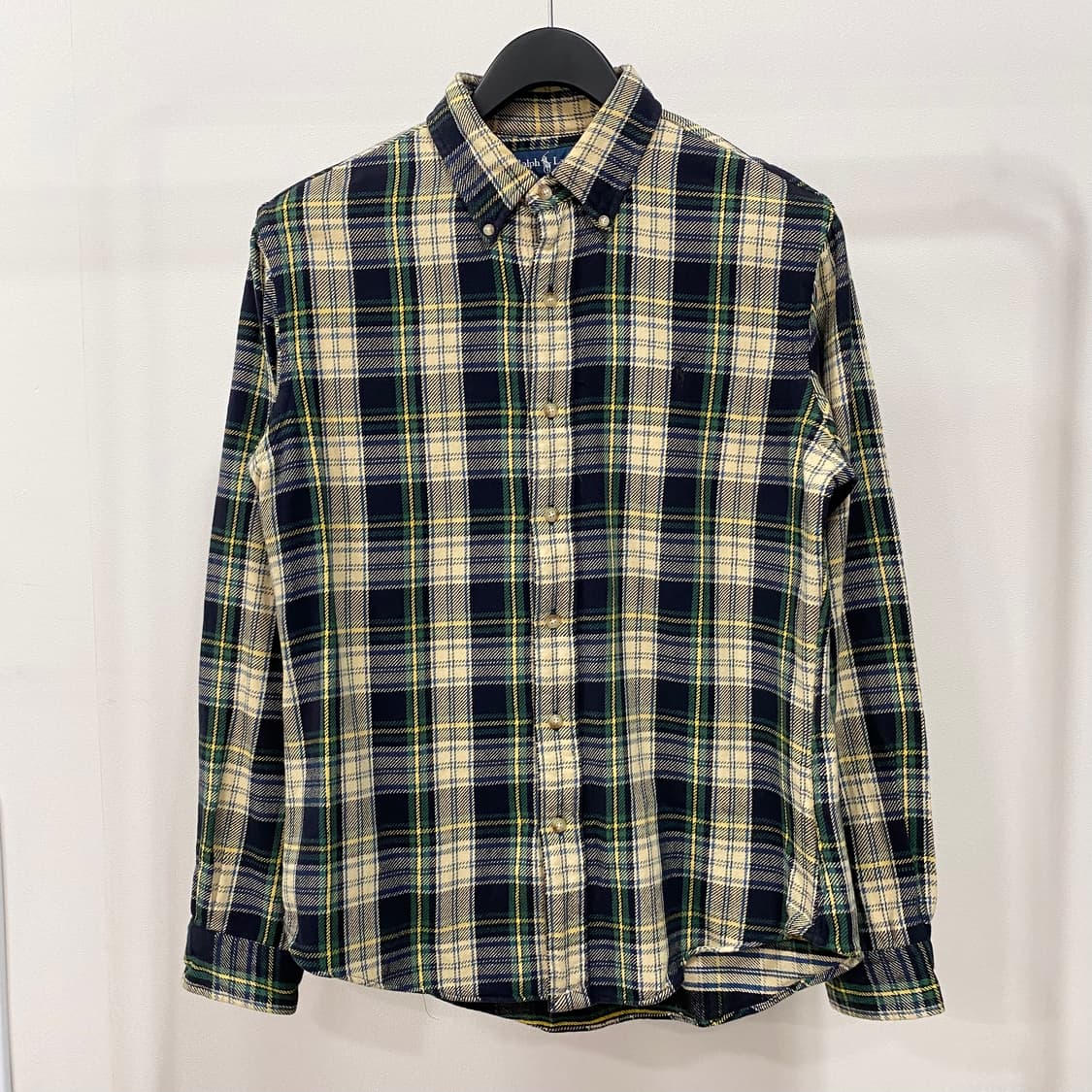 폴로 랄프로렌 포니 자수 플란넬 체크 셔츠 상품이미지1