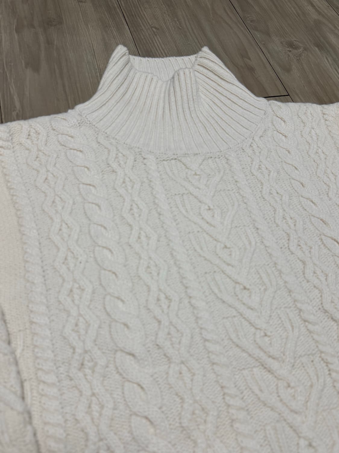 프루이 / 벌키 케이블 터틀넥 / 아이보리 2 ( 100 ) 상품이미지4