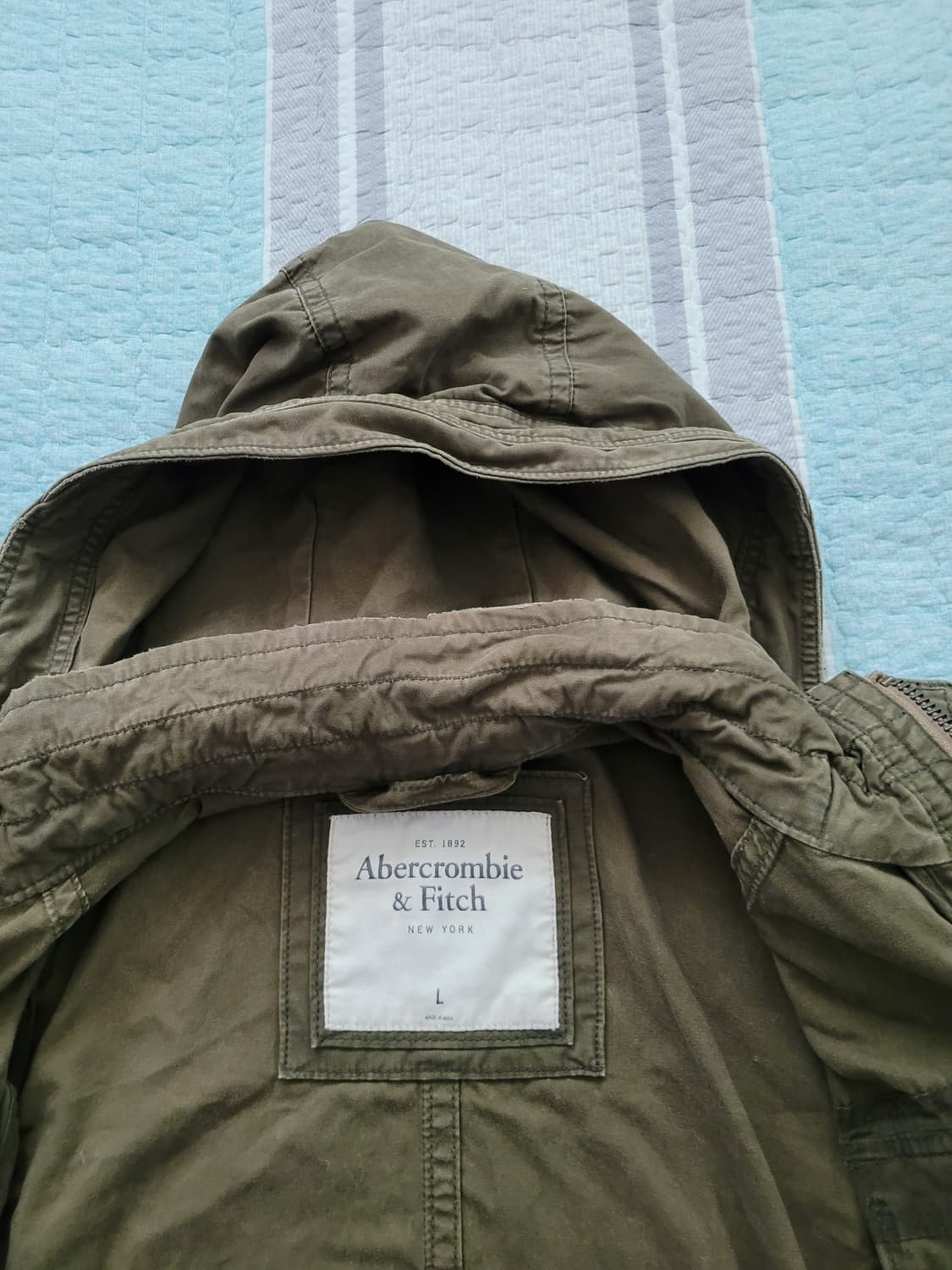 아베크롬비 Abercrombie 모건마운틴 후드야상자켓 L 100사이즈 상품이미지6