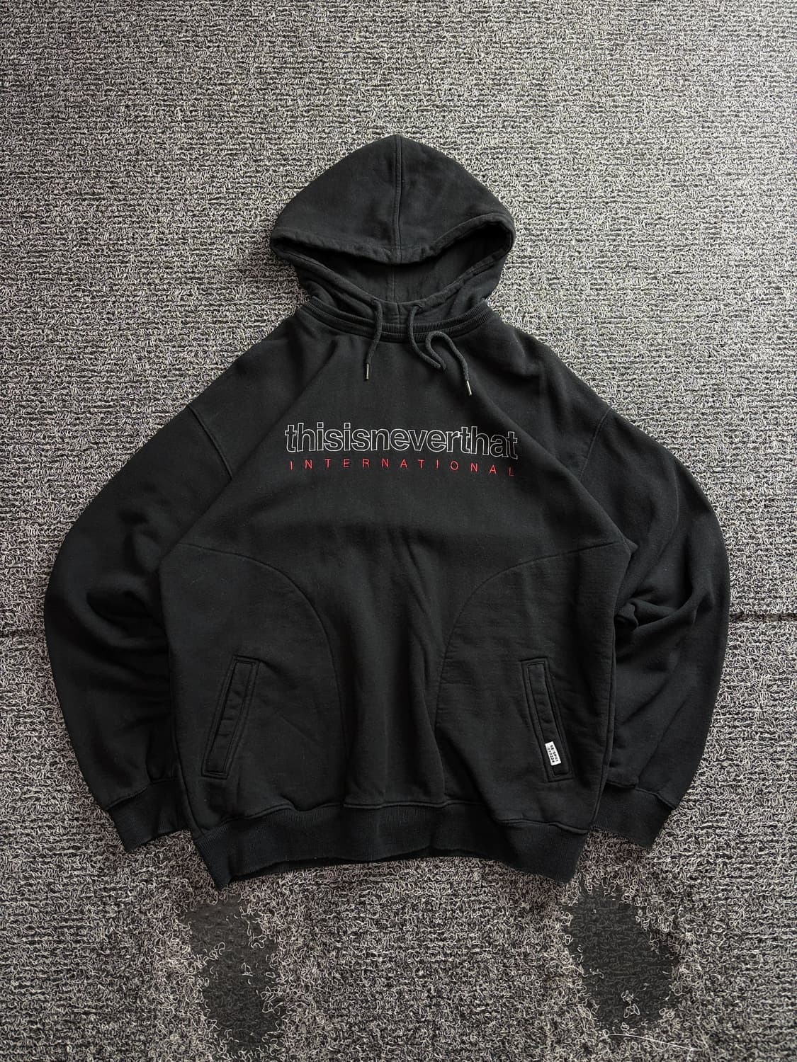 디스이즈네버댓 아치로고 해비코튼 후디 3443 상품이미지2