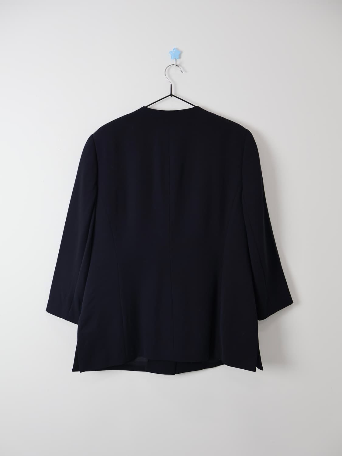 Burberrys Wool Collarless Jacket 상품이미지2