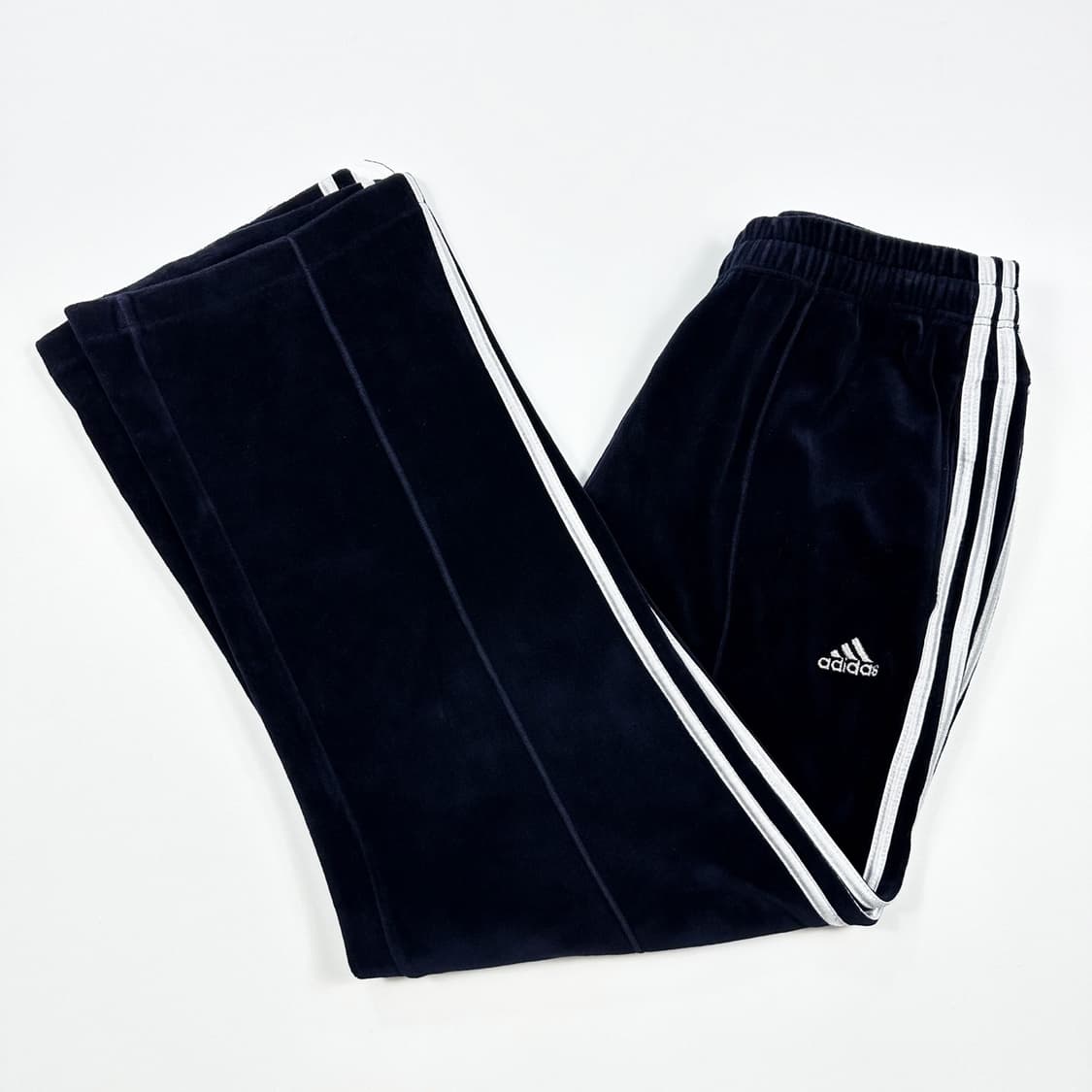 아디다스 오리지널 벨벳 네이비 츄리닝 바지 (M) 상품이미지2