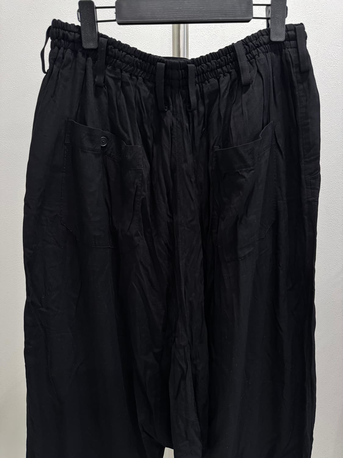 요지야마모토 레이온 와이드 사루엘 팬츠 상품이미지6