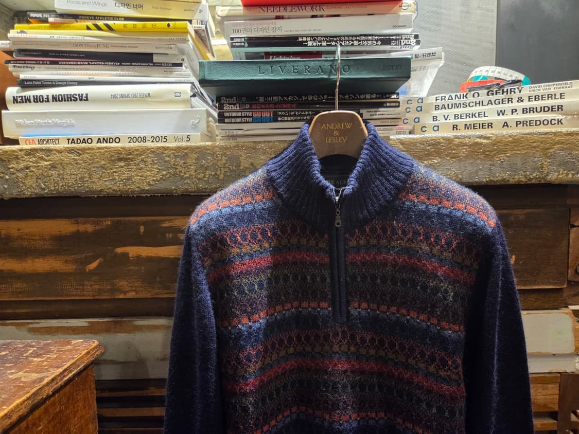 알파카 111 짚업니트 상품이미지4