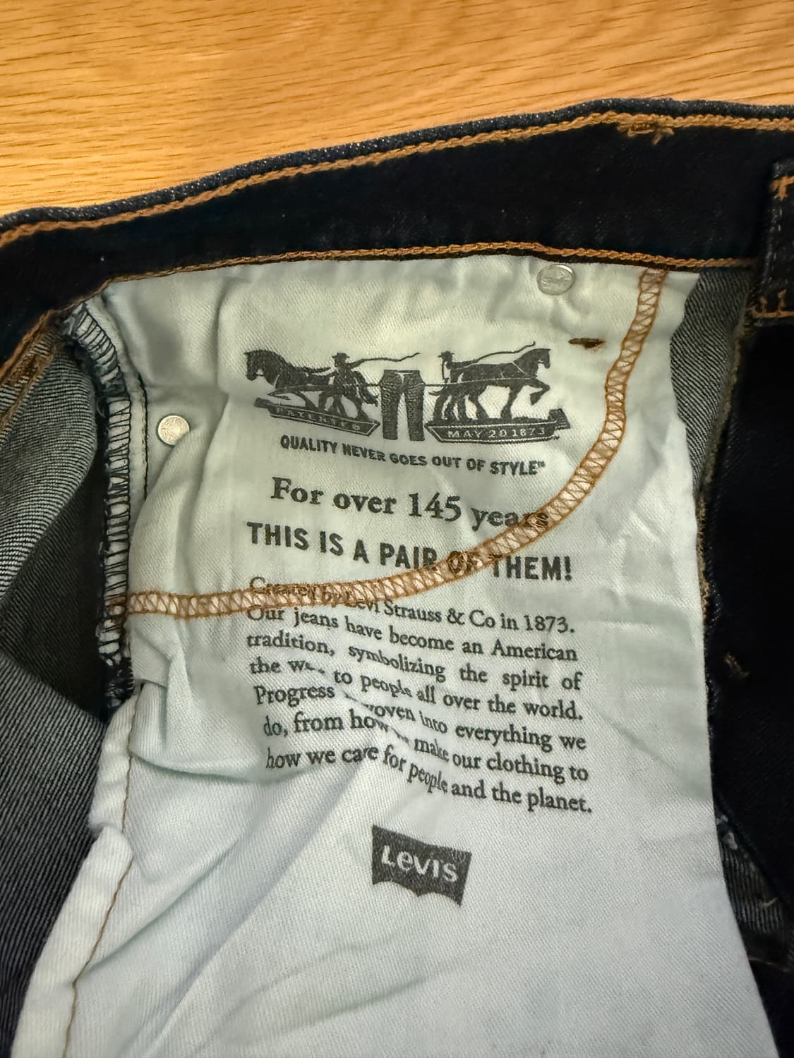 리바이스(Levi's) 511 데님 팬츠 상품이미지7