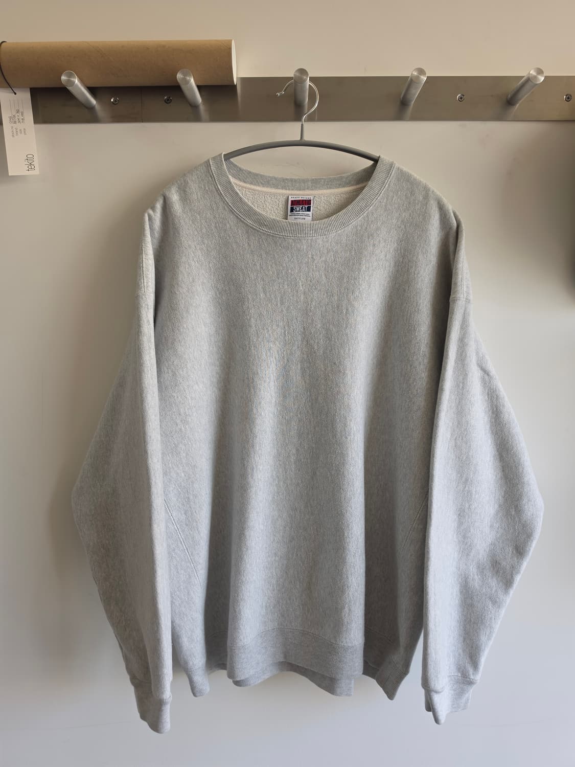 BAYFLOW 리버스위브 스웻셔츠 상품이미지1