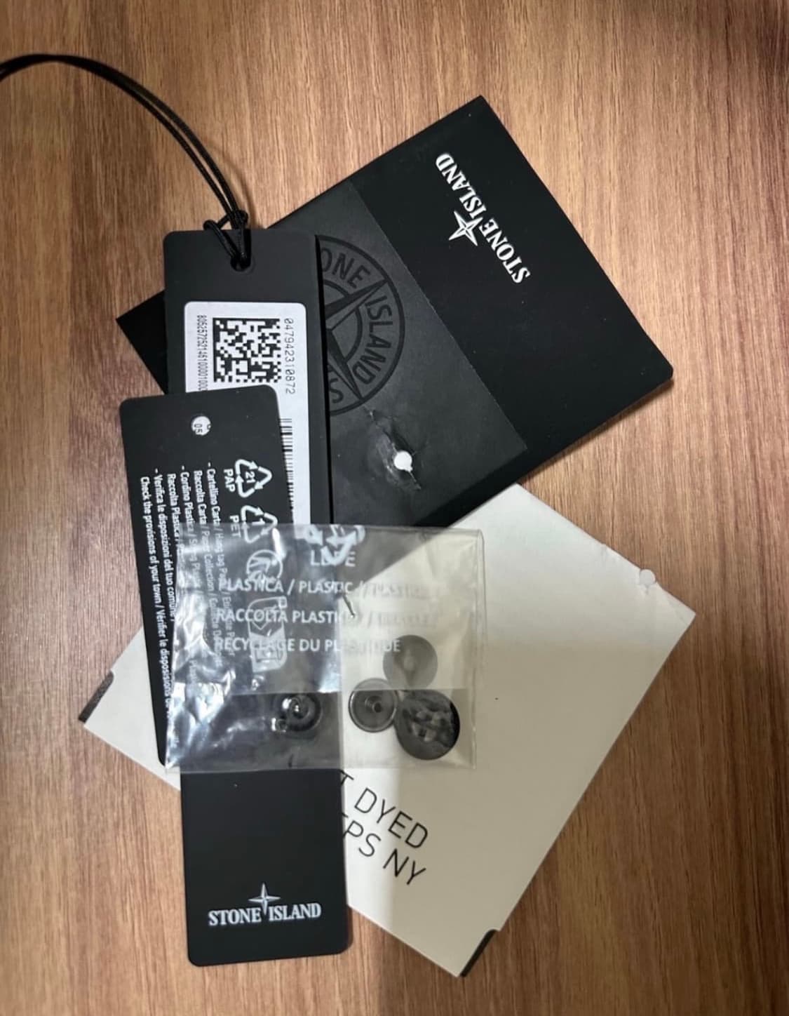 스톤아일랜드 크링클랩스 나일론 가먼트 다이드 후드 자켓 바람막이 L 상품이미지8