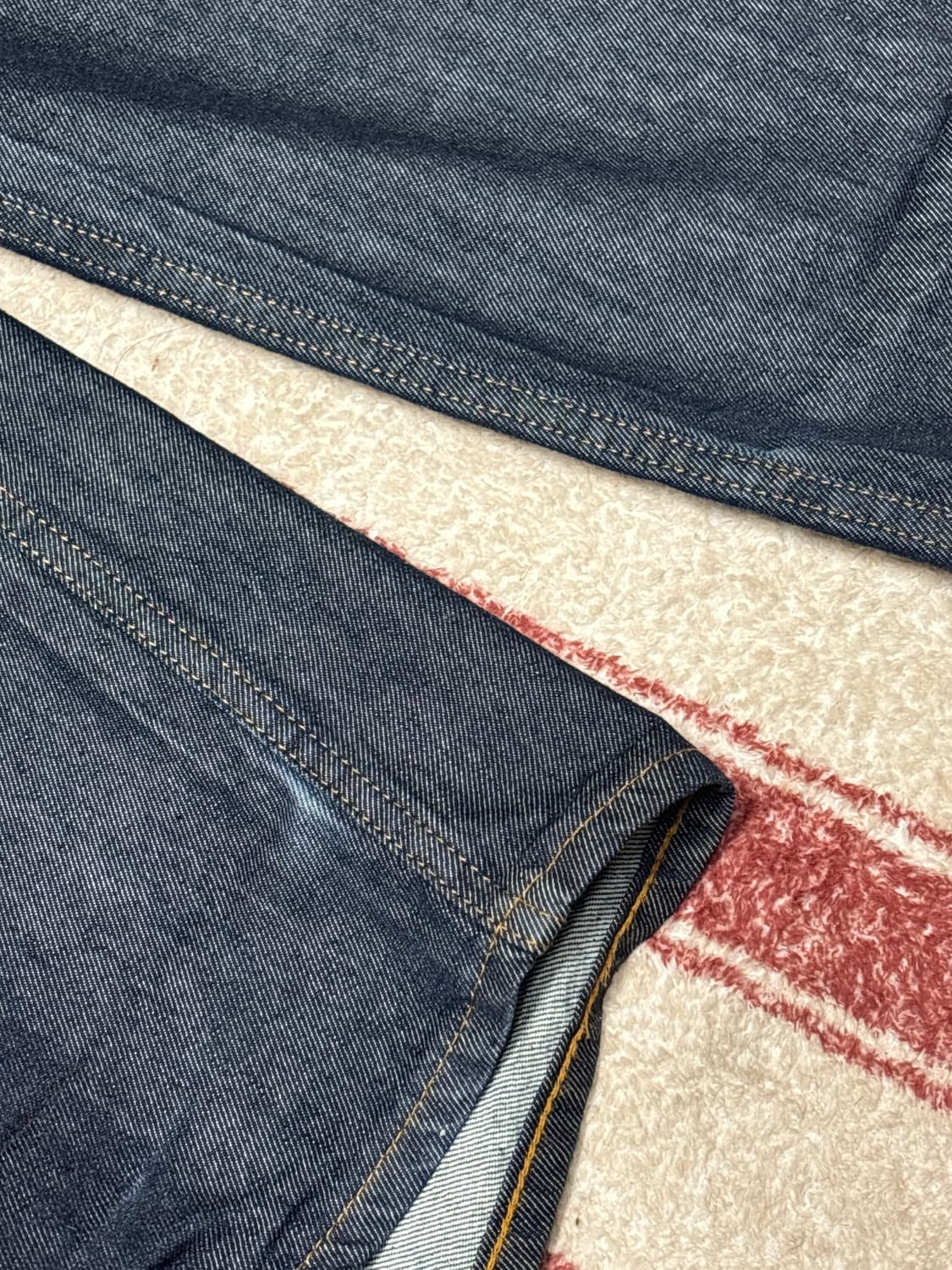 (3) 포터리 실크 루즈드 인디고 데님 상품이미지6