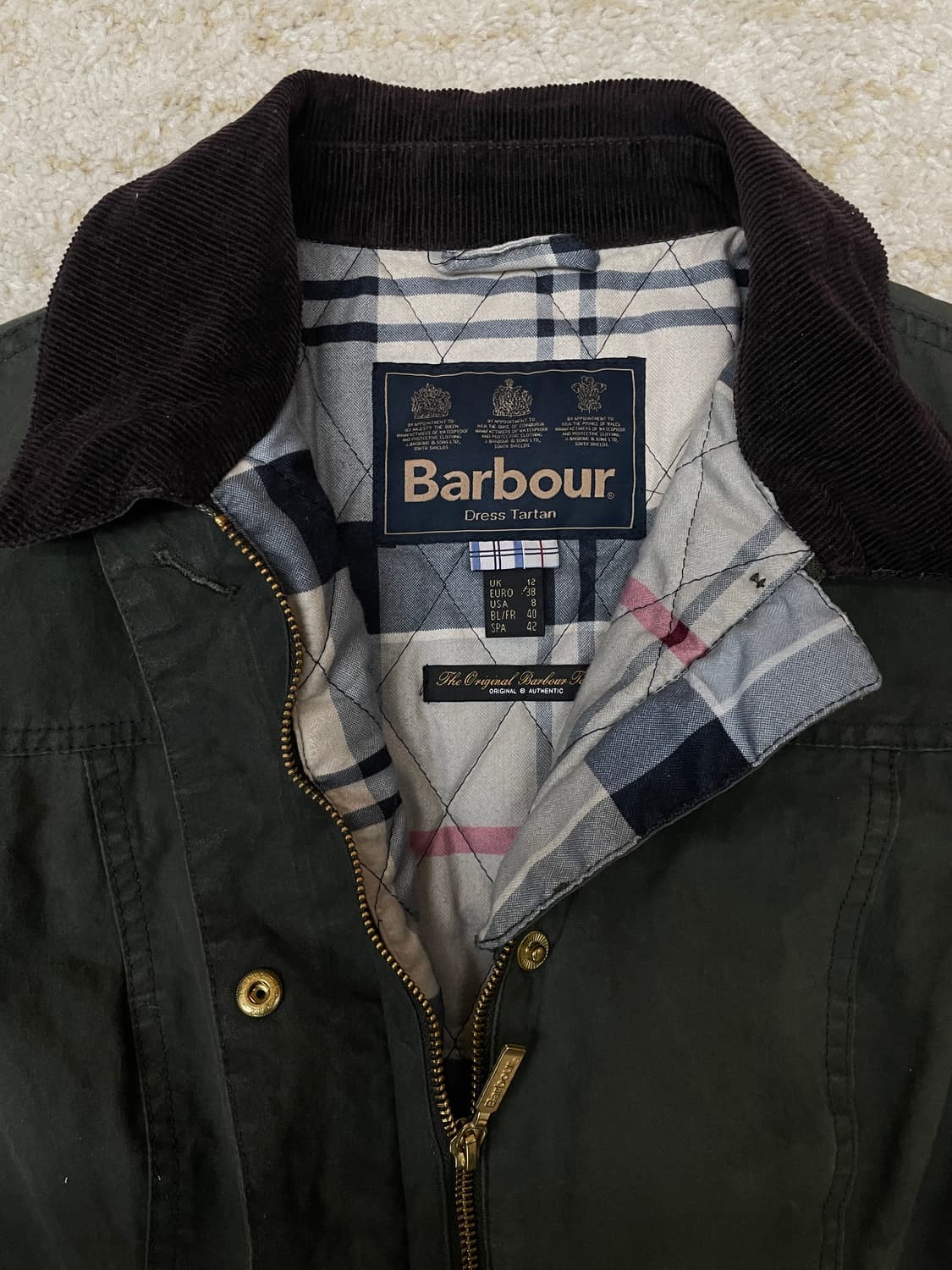 [55-66] BARBOUR 바버 발린토어 왁스자켓 우먼 여성 자켓  상품이미지5