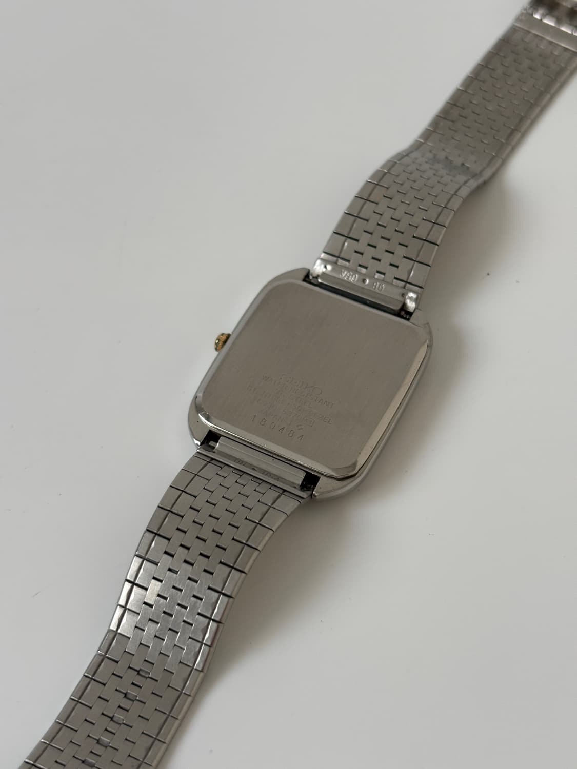 1980s Black Dial Combi Square Quartz 상품이미지9