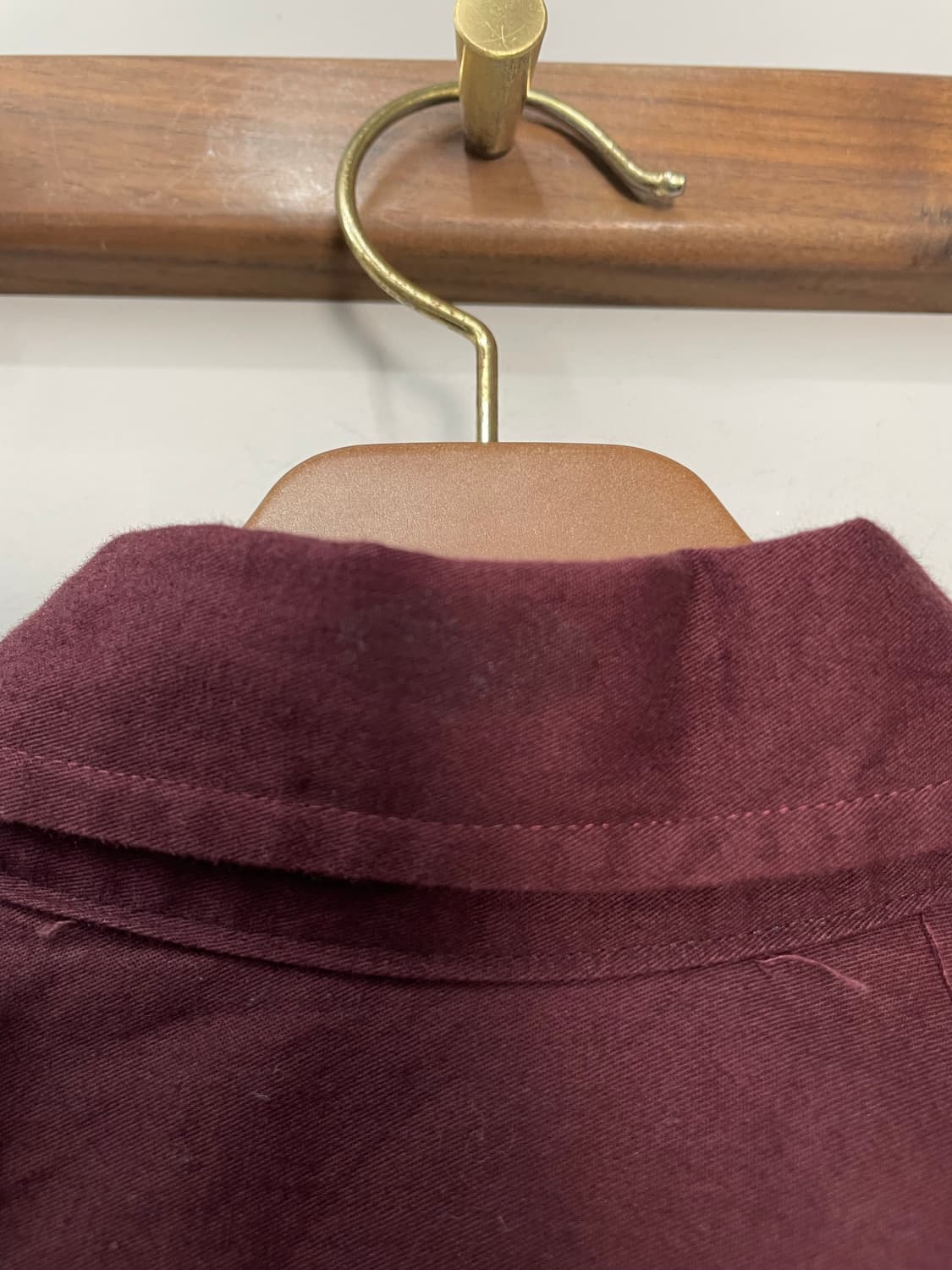 칼하트 버건디 포켓 워크 셔츠 H1717 상품이미지6