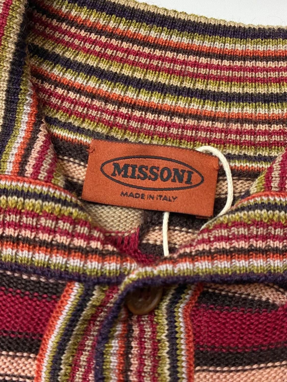 미쏘니 00s Y2K 패턴 카라 니트 PN5161 상품이미지6