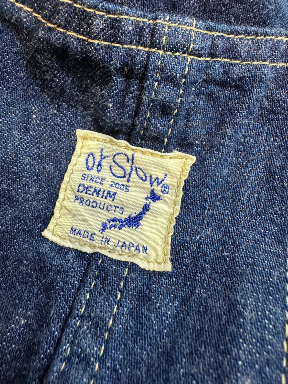 오어슬로우 OrSlow 데님 오버롤 상품이미지3