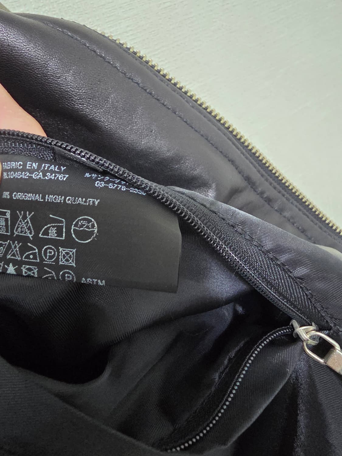 닐바렛 램스킨 라이더 자켓 M 상품이미지6