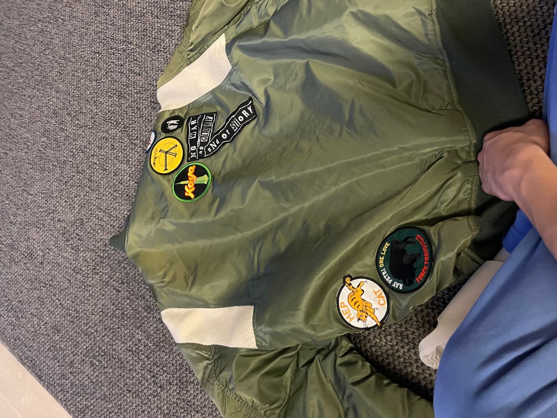 스투시 프라그먼트 알파 인더스트리 ma-1 상품이미지4