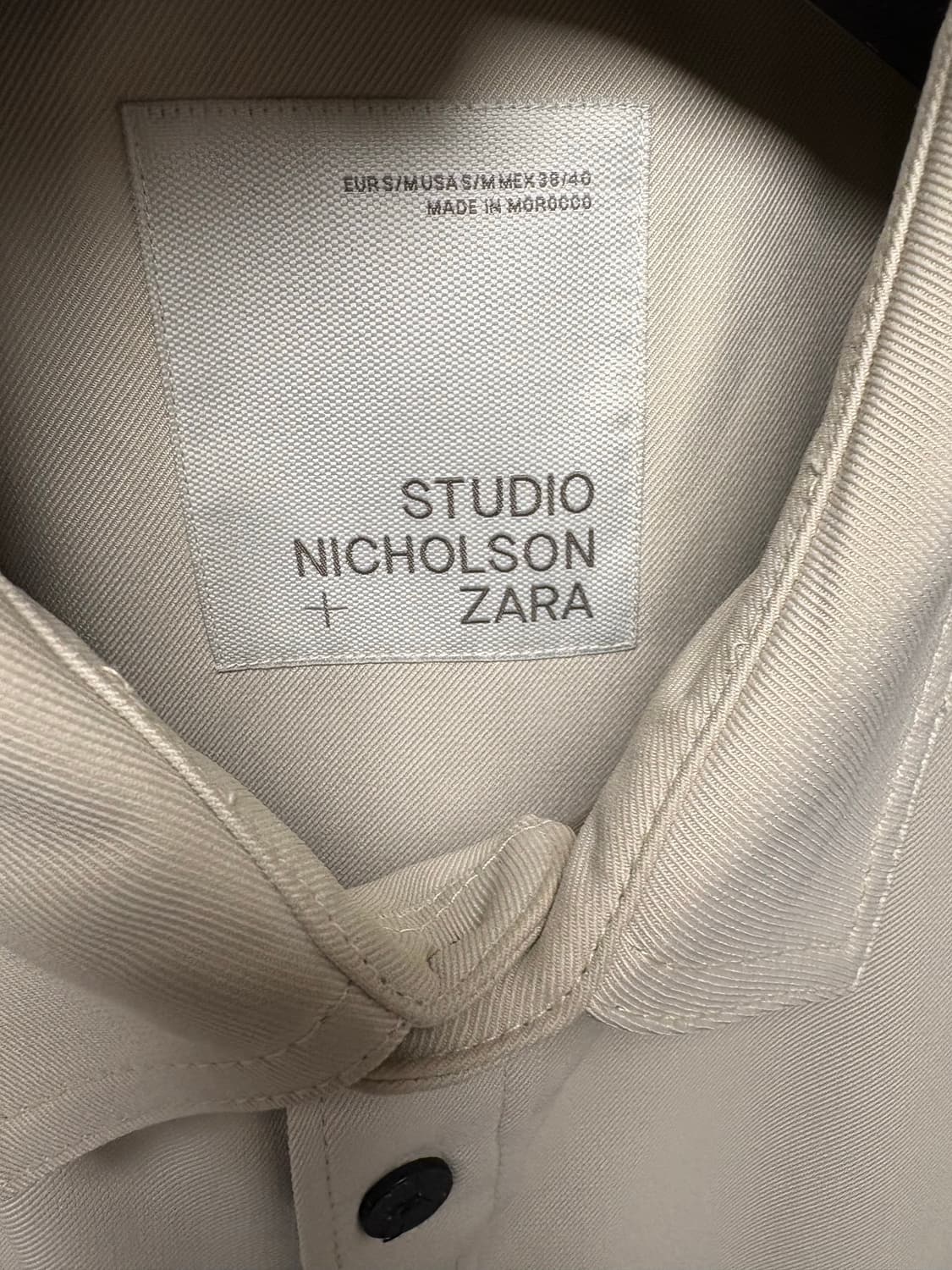 스튜디오니콜슨 x 자라 셔츠자켓 L 상품이미지6